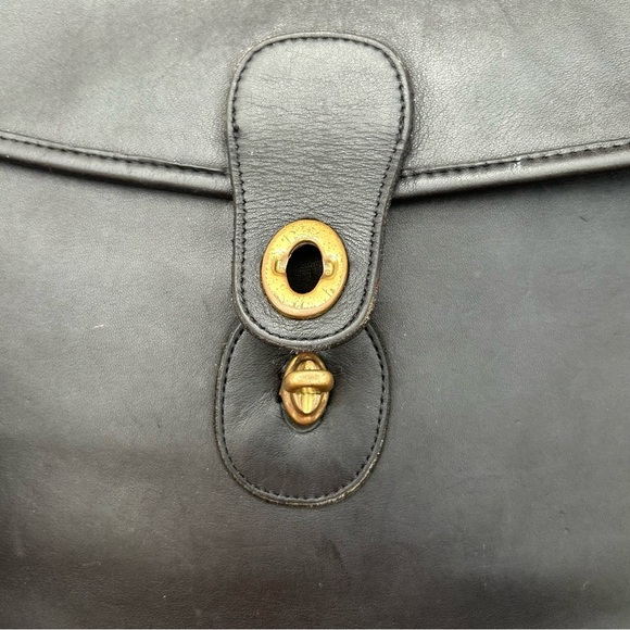 Vintage Coach 5266 Beekman Black Leather Briefcase - Picture 10 of 17